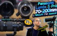 รีวิว Panasonic Lumix S PRO 70-200mm F4 O.I.S.  เลนส์ Tele เทพ L-Mount คมหวานสุดสไตล์ Leica [with S1R 4K60]