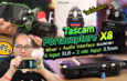 Preview Tascam Portacapture X8  Mixer + Audio Interface USB 4-XLR + ไมค์ในตัว ขนาดพกพา