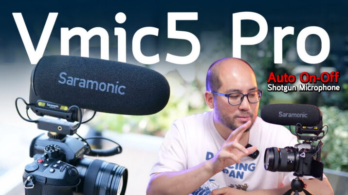 รีวิว Saramonic Vmic5 Pro Super-cardioid Shotgun Microphone ไมค์เทพติดหัวกล้อง เปิด-ปิดอัติโนมัติ