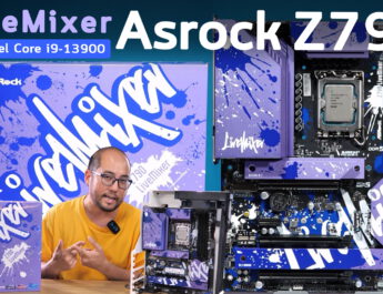 รีวิวโคตรเมนบอร์ดพอร์ท USB โคตรเยอะ ASRock Z790 LiveMixer สำหรับ Content Creator กับ Intel CORE i9-13900K