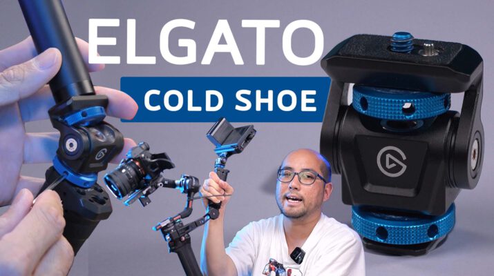 แนะนำ Elgato Cold Shoe Premium Mount อุปกรณ์เสริมกล้อง + สกรู 1/4" ต่อจอ ต่อไมค์ ต่อไฟ ต่อกล้อง