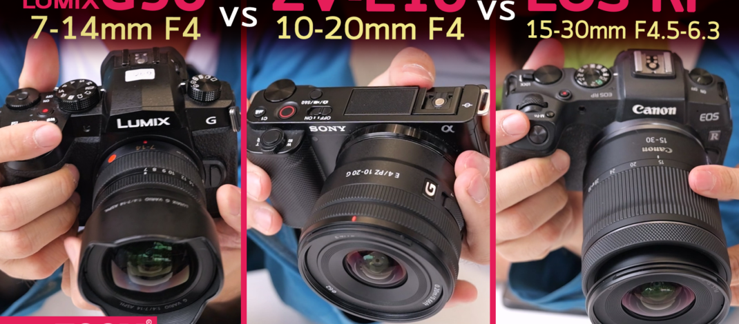 รีวิวกล้อง+เลนส์ งบ 60K : Canon vs Sony vs Panasonic ถ่าย Vlog เดิน-เที่ยว-กิน ปี 2023 ต้องจัดตัวไหน