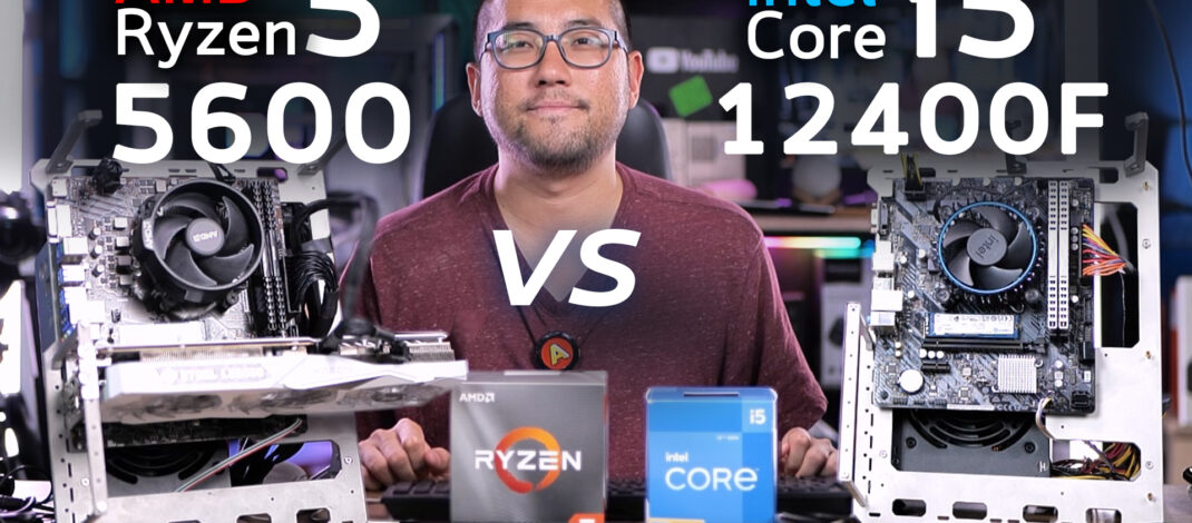 รีวิวเทียบซีพียู AMD Ryzen 5 5600 VS Intel Core i5-12400F เล่นเกม ตัดต่อ เรนเดอร์งาน ต่างกันมากไหม