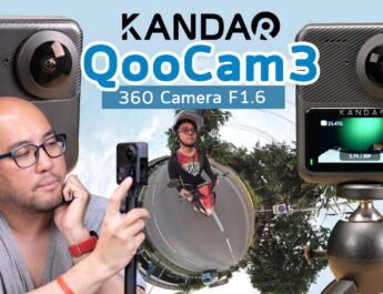 รีวิวกล้อง 360 ใหม่! KANDAO QooCam 3 Travel Combo 5.7K30 4K60 เซนเซอร์ใหญ่ F1.6 กันสั่นโหด ภาพโคตรดี