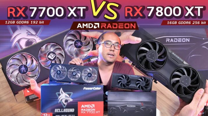 รีวิวการ์ดจอ AMD Radeon RX7700 XT vs RX7800 XT รุ่นติดกัน ราคาต่างกันนิด ซื้อตัวไหน แรงต่างกันมากไหม