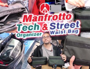 รีวิว Manfrotto Street Waist Bag & Tech Organizer กระเป๋าใบเล็กคาดเอว สะพาย ซ้อน กันกระแทก แบบประหยัด