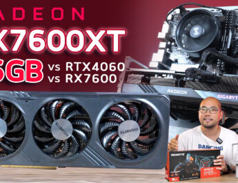 รีวิวการ์ดจอ Gigabyte AMD Radeon RX 7600 XT แรม16GB ใช้ทำงานตัดต่อ เรนเดอร์ VS RX7600 & RTX4060
