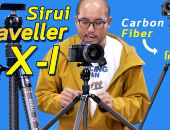 รีวิว Sirui Traveler X-I ขาตั้งกล้อง Carbon Fiber โคตรเบา สั้น พกสบาย กางไวที่สุด หัวบอล Arca Swiss