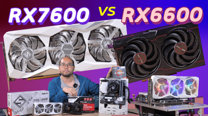 รีวิวการ์ดจอ AMD Radeon RX6600 vs RX7600 คู่เริ่มต้น สุดคุ้ม ทั้งเล่นเกมทั้งทำงาน ต่างกัน 2พันกว่า